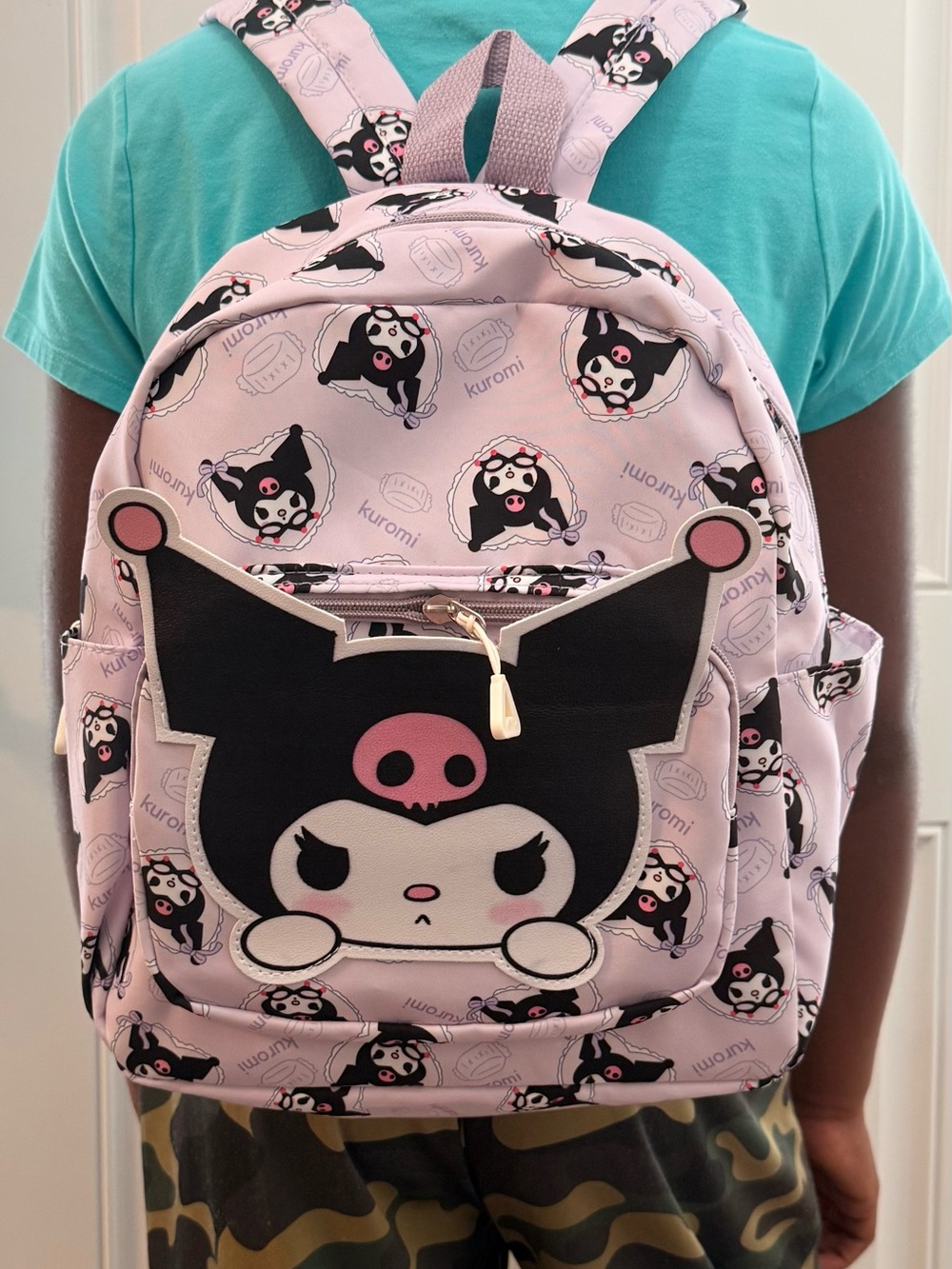 Genuine Kuromi Purple Character Backpack (NWOT)